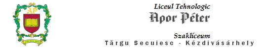 Liceul Tehnologic Apor Péter